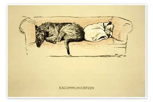 Excommunication de Cecil Charles Windsor Aldin Bridgeman Images
