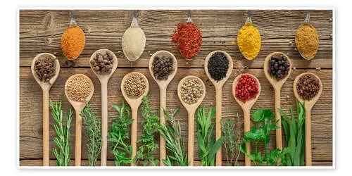 Exotic spice mix with fresh herbs de Thomas Klee