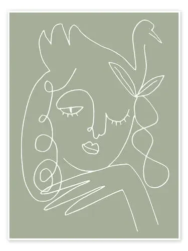 Face on Green de Pictufy Studio 1x