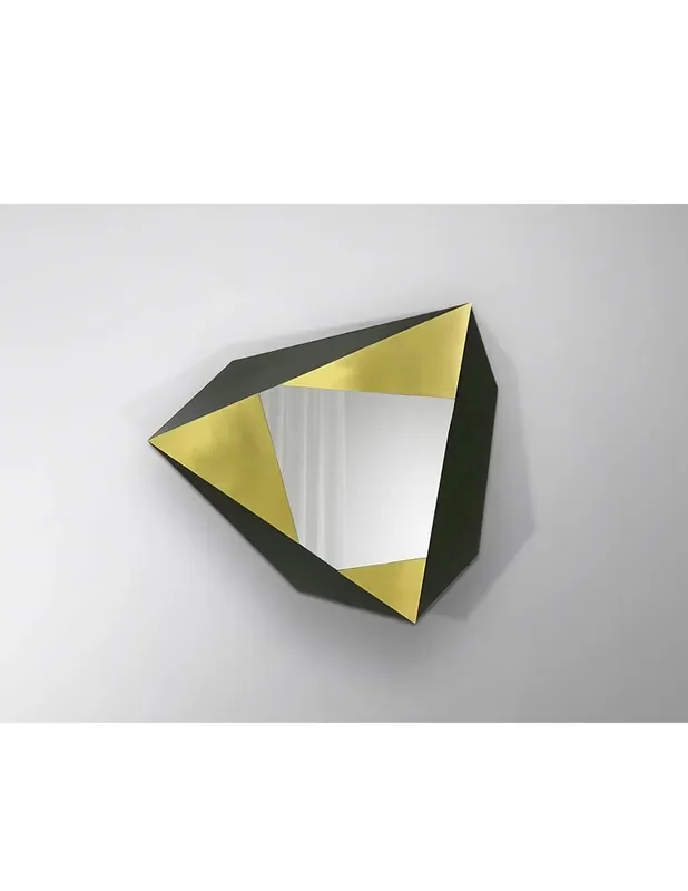 Facetas Espejo Acero Oro Negro Schuller
