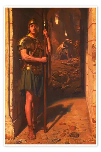 faithful unto death de Sir Edward John Poynter Master Collection