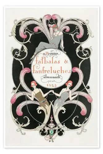 Falbalas & Fanfreluches Fashion Illustration, 1923 de Georges Barbier Nook Vintage Archive