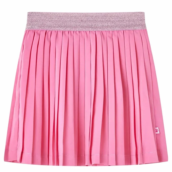 Falda plisada infantil rosa 116 (2)