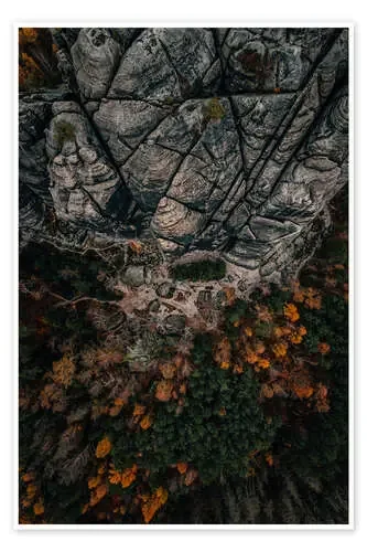 Falkenstein in Autumn de Philipp Dietrich
