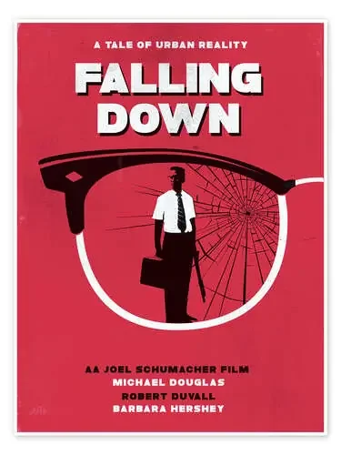 Falling down (inglés) de Golden Planet Prints
