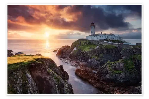 Fanad Light in Ireland de Michael Breitung