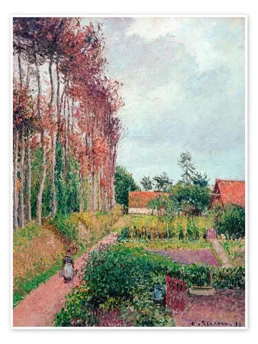 Farm of Auberge Ango de Camille Pissarro akg-images