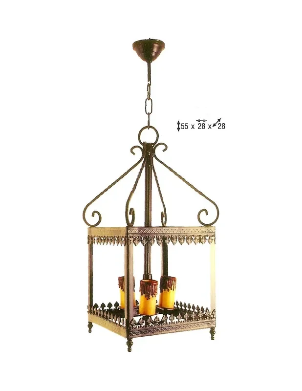 Farol de colgar 3 luces