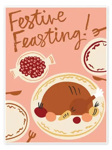 Festive Feasting! de Ashley Le Quere Advocate Art