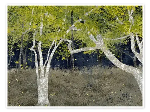 Fireflies in the forest de Duong Tu Tran
