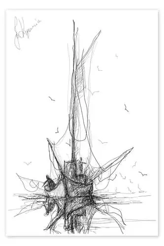 Fishing Boat I de Justyna Kopania