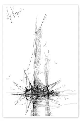 Fishing boat II de Justyna Kopania