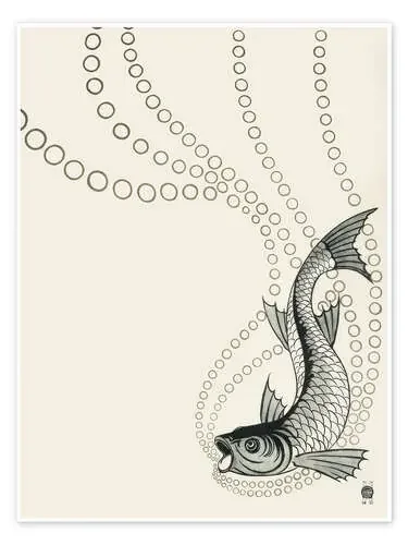 Fishing exhibition, 1900 de Koloman Moser akg-images
