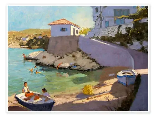 Fishing Nets, Samos de Andrew Macara Bridgeman Images