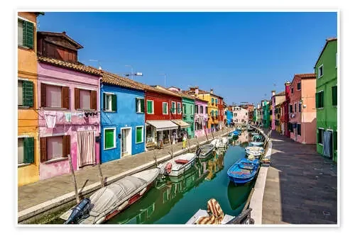 Fishing village of Burano de Achim Thomae