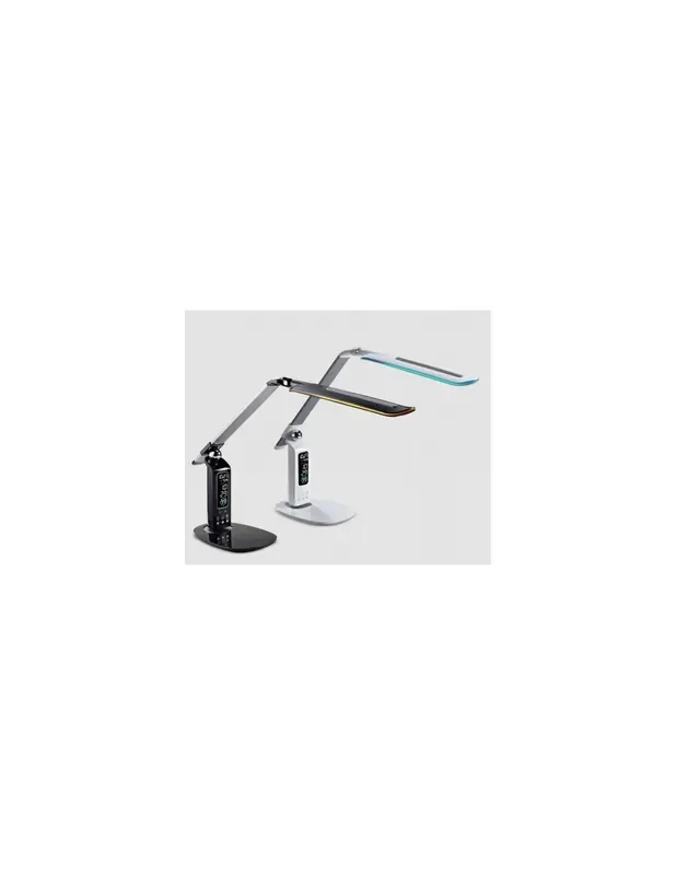 Flexo Control RGB Fecha y Hora Cabeza Giratoria Dimable USB
