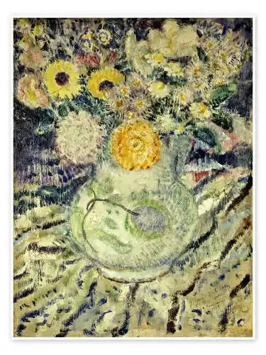 Floral, 1927 de Frederick Carl Frieseke Bridgeman Images