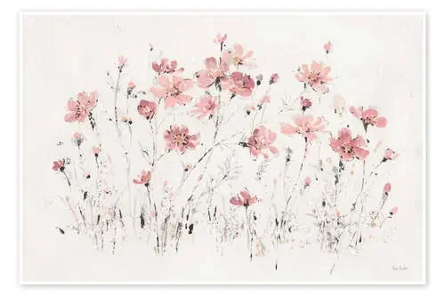 Flores silvestres en rosa de Lisa Audit Wild Apple Graphics