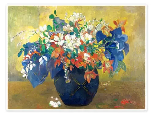 Flowers in a vase de Paul Gauguin ARTOTHEK