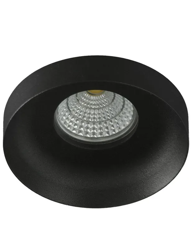 Foco Empotrable Negro 2CM