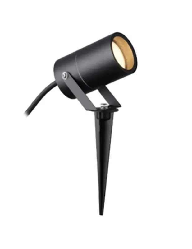 Foco Pika Exterior Negro IP65