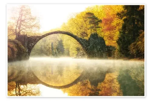 Foggy Rakotzbridge de Marcus Klepper