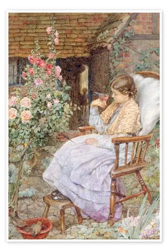 For What are the Voices of Birds… de Eleanor Fortescue-Brickdale akg-images