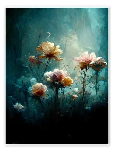 Forest Flowers II de Winnie Møller