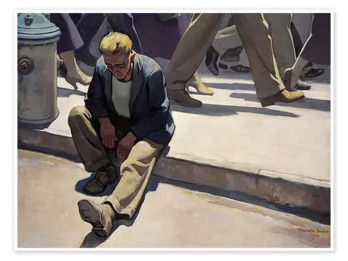 forgotten man de Maynard Dixon Master Collection