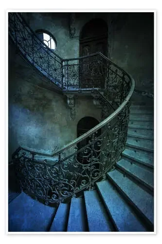 Forgotten spiral staircase de Jaroslaw Blaminsky