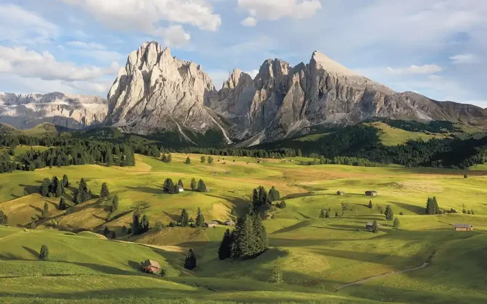 fotomural Alpes verde de Sanders & Sanders – 612481