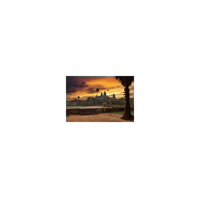 Fotomural Angkor Wat FLF019, 300cm. x 245cm., Vinilo Autoadhesivo Mate, Todo Color, Original, 0x0x0x0 cm.