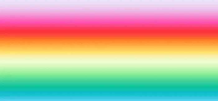 fotomural arco iris rosa, rojo y naranja de ESTAhome – 159111