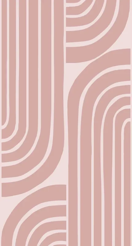 fotomural arte deco rosa viejo de ESTAhome – 159254