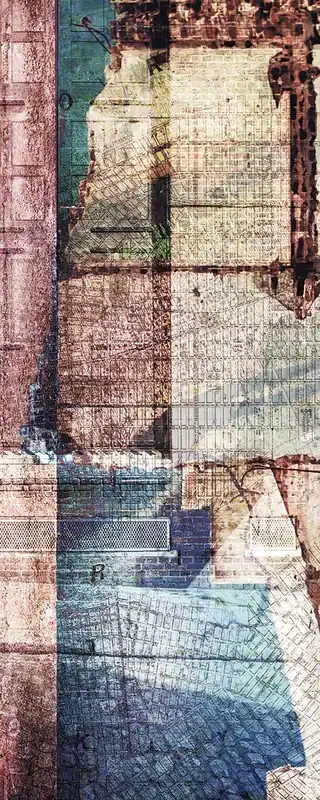 fotomural artístico multi color de Sanders & Sanders – 611877