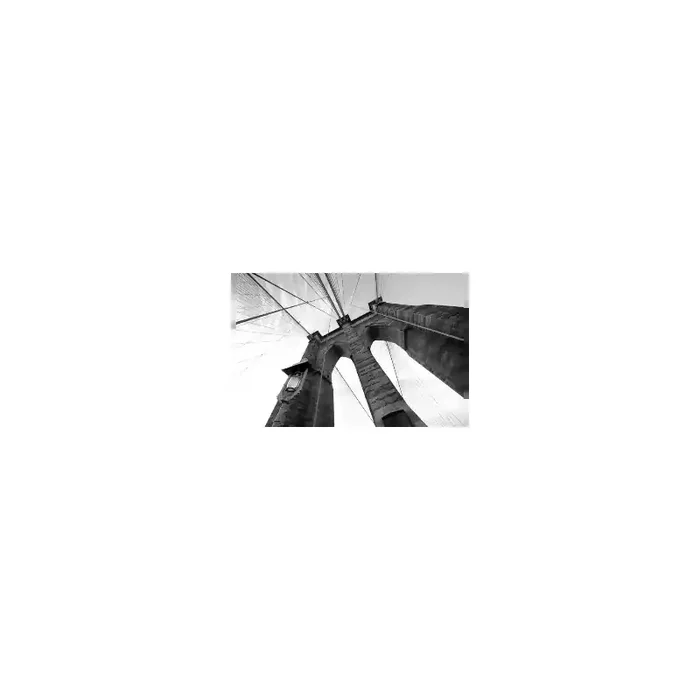 Fotomural Brooklyn Bridge FLF007, 135cm. x 91.1cm., Vinilo Autoadhesivo Mate, Todo Color, Invertir, 0x0x0x0 cm.