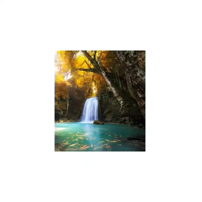 Fotomural Cascada FPR036, 230cm. x 260cm., Vinilo Autoadhesivo Mate, Todo Color, Original, 94.36x0x0x0 cm.
