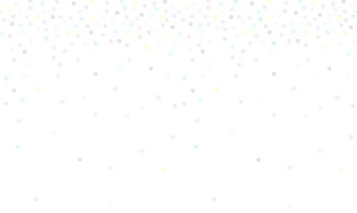 fotomural confetti lunares puntos alegres gris, amarillo, morado, rosa suave, menta verde, azul y naranja de Origin Wallcoverings – 357278
