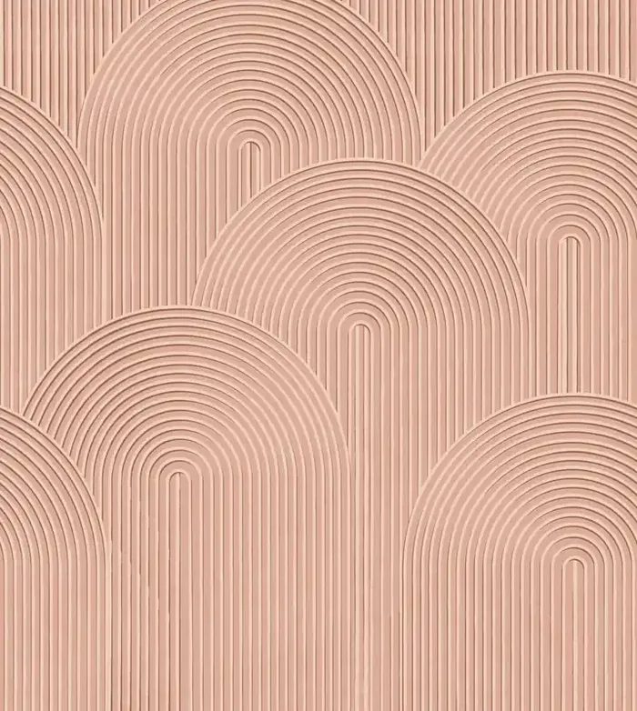 fotomural diseño 3D rosa terracota de ESTAhome – 159383