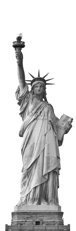 fotomural estatua de la libertad gris de ESTAhome – 157701