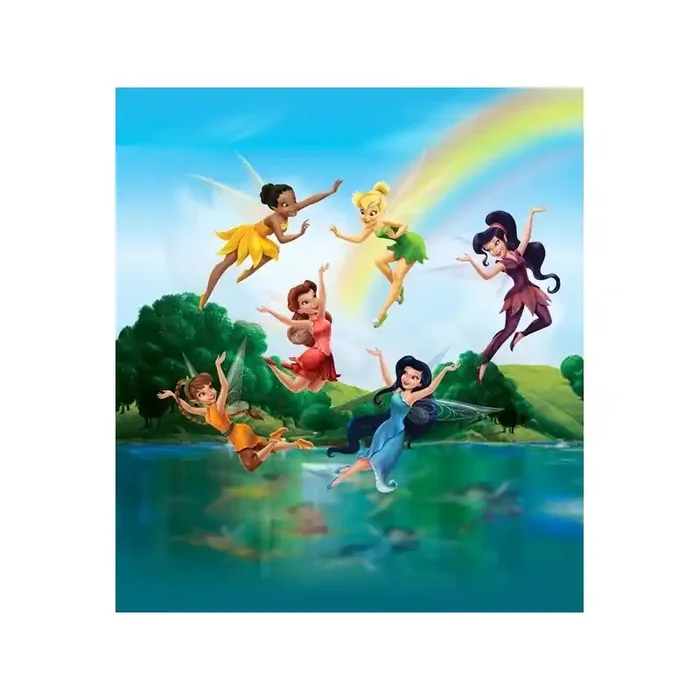 Fotomural FAIRIES WITH RAINBOW FTDL-1930
