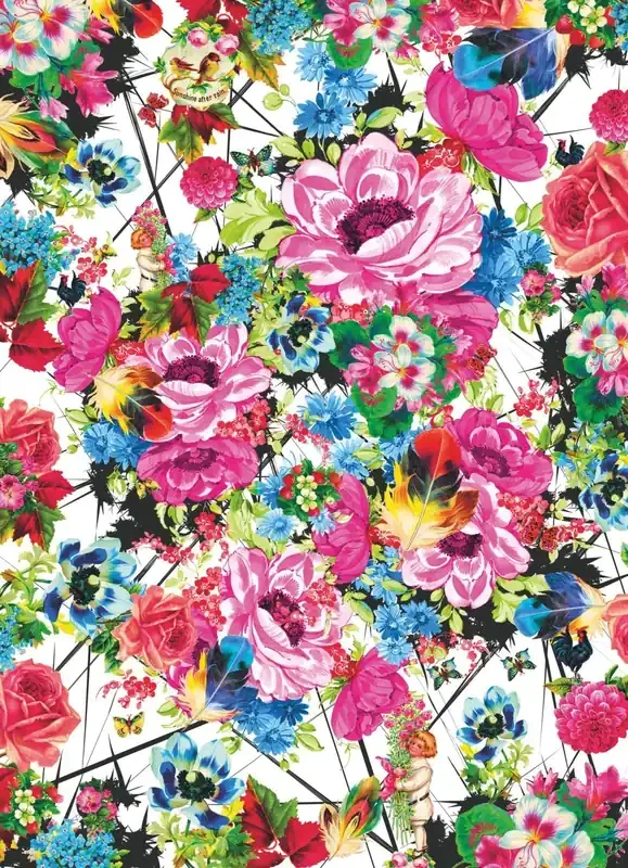 fotomural flores multi color de Sanders & Sanders – 612299