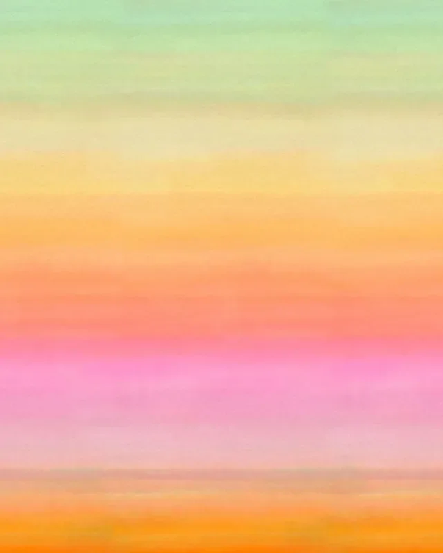 fotomural gradiente de color dip-dye del suelo al techo colores del arcoíris de Komar – 612907