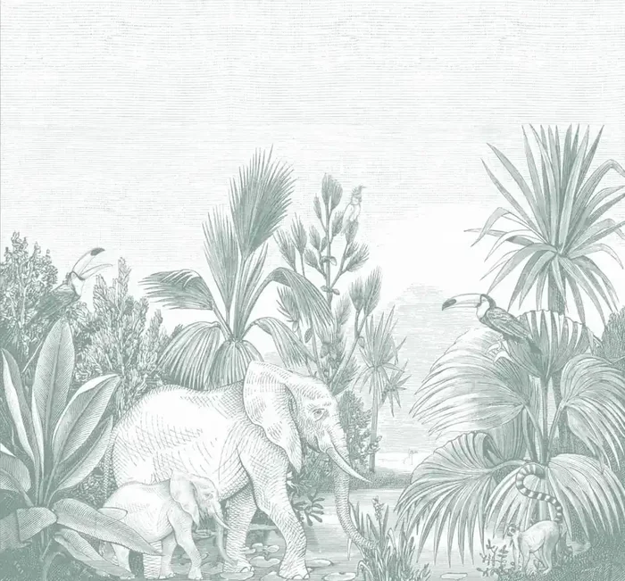 fotomural jungla verde de ESTAhome – 159358