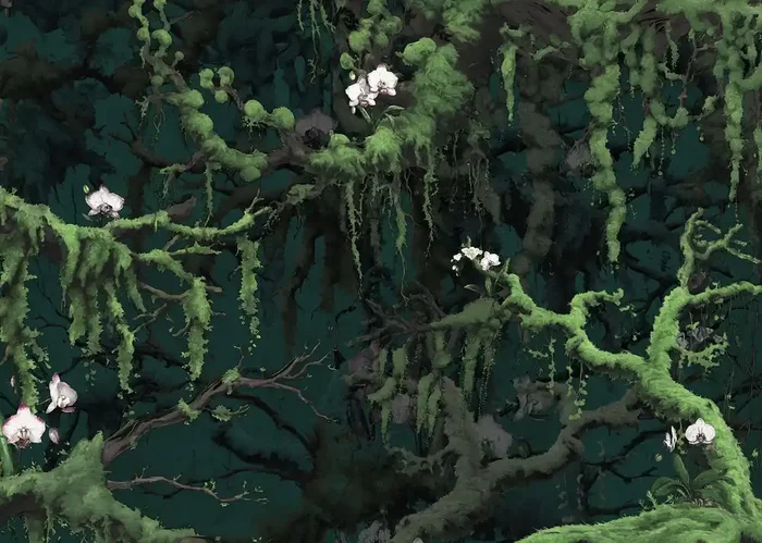 fotomural jungla verde de Komar – 612927