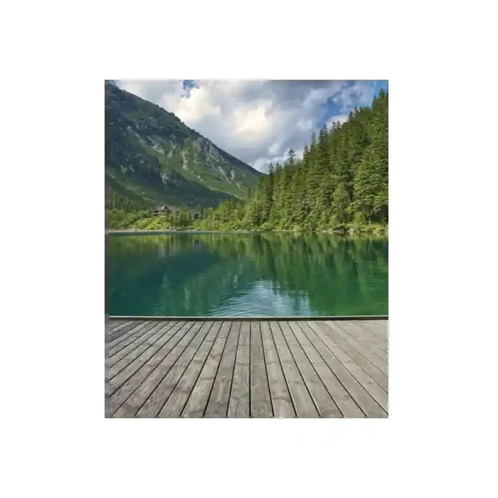 Fotomural Lago FPR026, 150cm. x 180cm., Vinilo Autoadhesivo Mate, Todo Color, Original, 18.85x0x18.85×0 cm.