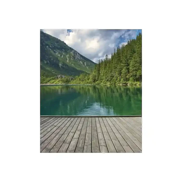 Fotomural Lago FPR026, 165cm. x 200cm., Vinilo Autoadhesivo Mate, Todo Color, Original, 21.36x0x21.36×0 cm.