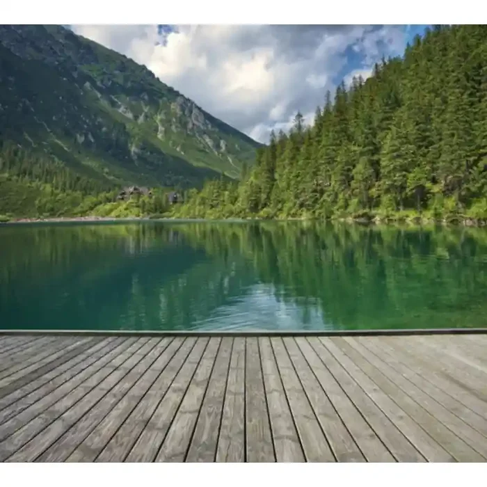 Fotomural Lago FPR026, 195cm. x 175.2cm., Vinilo Autoadhesivo Mate, Todo Color, Original, 0x0x0x0 cm.