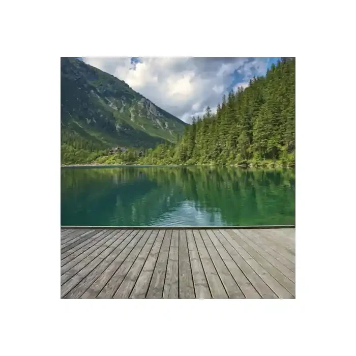Fotomural Lago FPR026, 230cm. x 236cm., Vinilo Autoadhesivo Mate, Todo Color, Original, 14.32x0x14.32×0 cm.