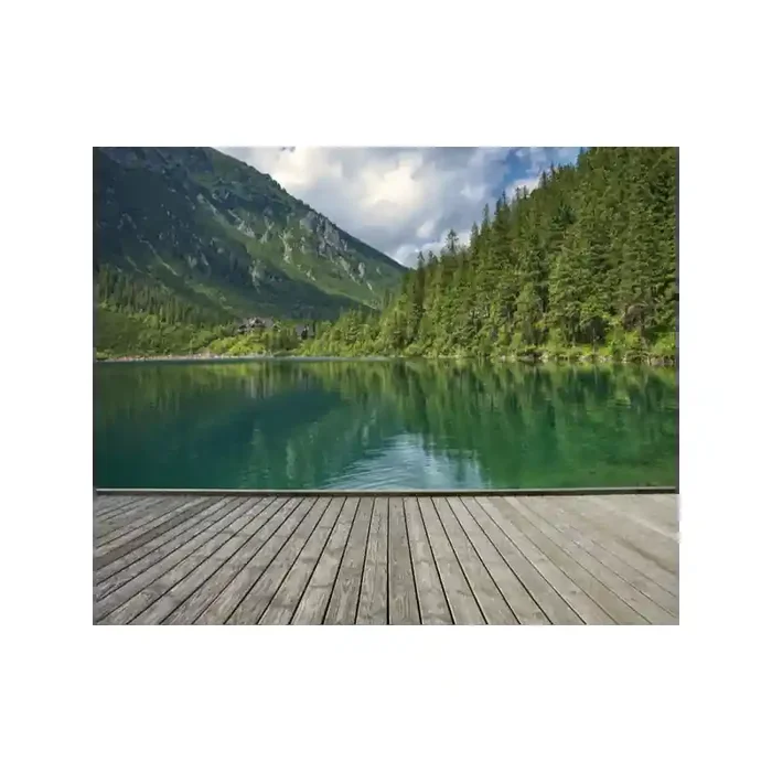 Fotomural Lago FPR026, 333cm. x 275cm., Vinilo Autoadhesivo Mate, Todo Color, Original, 0x12.07x0x12.07 cm.